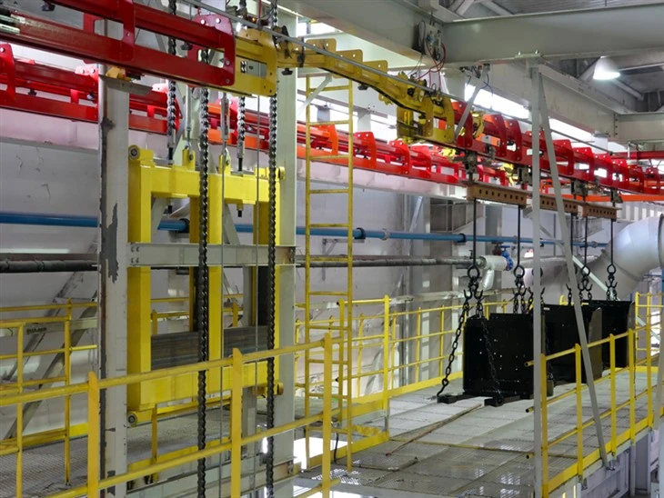 Heavy Duty Cross Chain PF Overhead Conveyor
